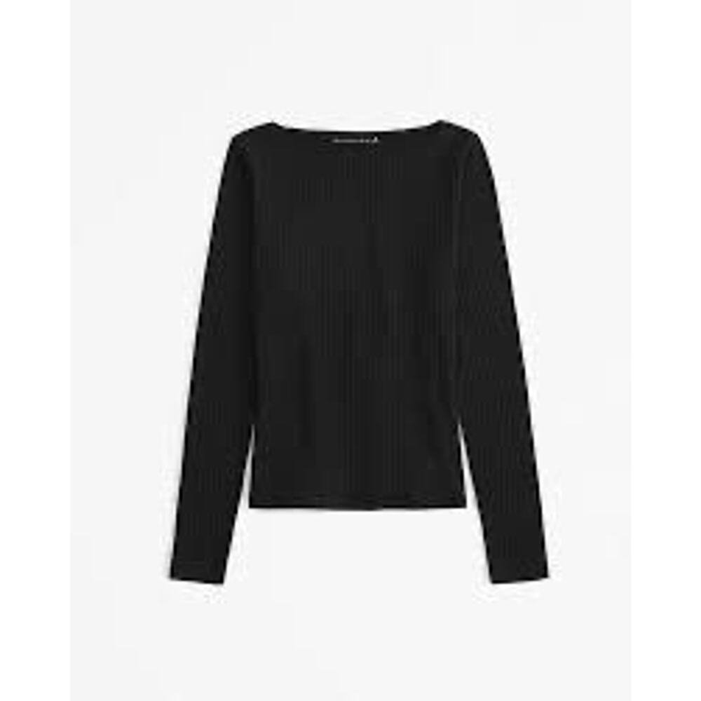 Abercrombie Ribbed Long Sleeve Sz Medium